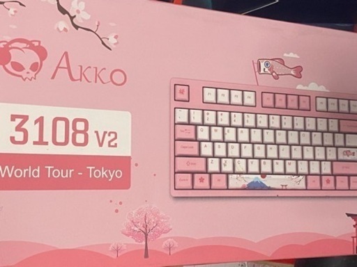 Akko ゲーミングキーボード3個セット