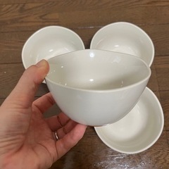小鉢4枚組　無地