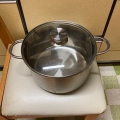 (決まりました)大鍋　ヘンケルスの深鍋。IH対応品