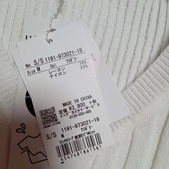 【売約済】さらにお値下げ中！INGNI フレンチスリーブ 変則リブニットの画像