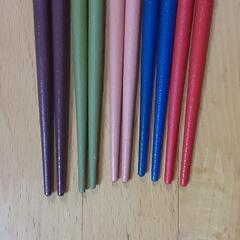 『取引中』未使用品　箸5色の画像