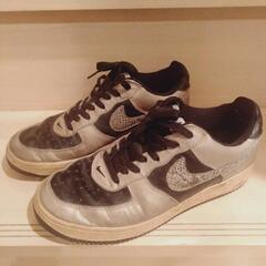NIKE　エアフォース1　黒蛇　26.5cm