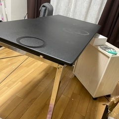 デスク　黒色