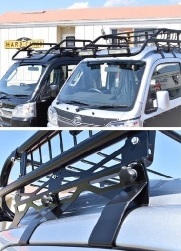 HARD CARGO未使用　新品　ライトバー　ルーフラック　バスケットセット