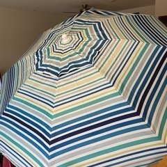 取引中🏝これからの季節に🏝ビーチパラソル🏖（足台なし）の画像