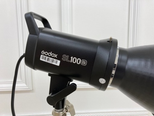 GODOX SL100Bi ステンレススタンド付き　美品　照明器具　LEDライト