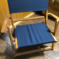 ニトリ 木製 折りたたみ アウトドア用 ウッドローチェア4点セット