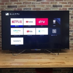即日受渡❣️Panasonic60型4KテレビYouTube?Netflix?42000円