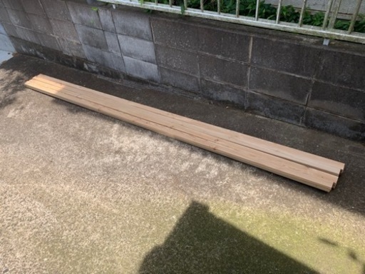 唐松　桟木　24×48×3000  材木　木工　DIY