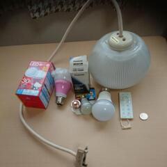 ハローキティ新品LED電球＋シャープ製 LED調光電球リモコン不...