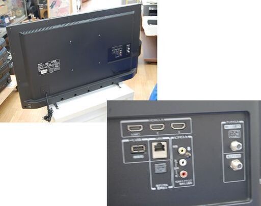 液晶テレビ 40インチ 2016年製 東芝 40M500X REGZA リモコン付き 液晶TV TOSHIBA レグザ 札幌市 清田区 平岡