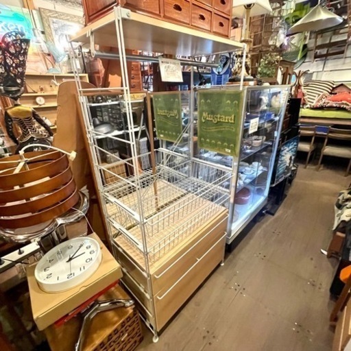 無印良品　無印　MUJI ワードローブ　衣類収納　引き出し　ハンガー　スチール　ユニットシェルフ　シェルフ　棚　ラック　チェスト　タンス　収納　メープル　廃盤　人気　カジュアル　ナチュラル　ハンガーラック