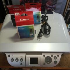 お取引先決定【稼働品】Canon MP460 新品インク3本つき