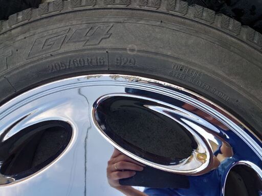 【取引中】最終値下げ　TOYOTAセルシオ純正　純正流用　メッキホイール