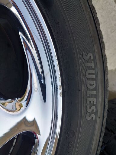 【取引中】最終値下げ　TOYOTAセルシオ純正　純正流用　メッキホイール