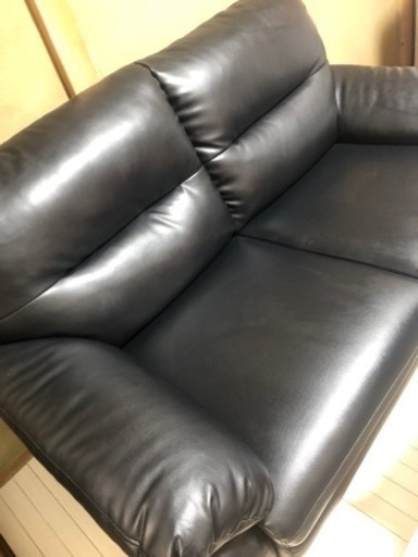 美品☆お洒落なゆったりソファとローテーブルのセットをお安くお譲りいたします！
