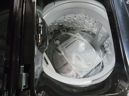 セール中につき、通常特価26,378円より3０％引きの18,464円!　IRIS　アイリスオーヤマ　全自動洗濯機　IAW-T603BL　6.0ｋｇ　ブラック　2020年製　ステンレス槽　電気　洗濯