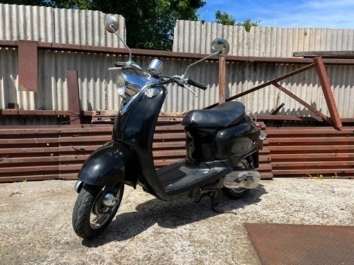 ヤマハ ビーノ SA10J ボアアップカスタム車 シャッターキー付