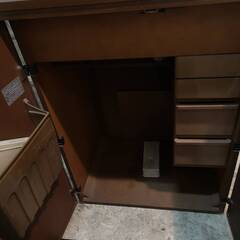 ミシン台＋ミシン　ジャンク品の画像