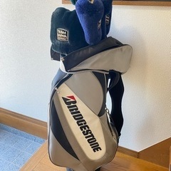 【最終値下げ】Daiwa ゴルフクラブ フルセット ブリヂストンキャディバック付きの画像