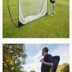 決まりました。ゴルフパター練習マット＆練習ネットの画像
