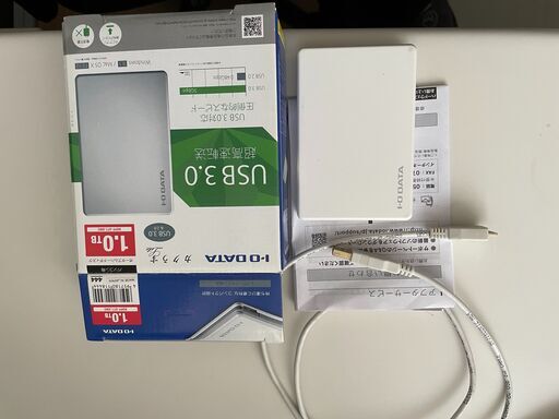 アイ・オー・データ ポータブルハードディスク 1TB USB 3.0 超高速転送　 日本製