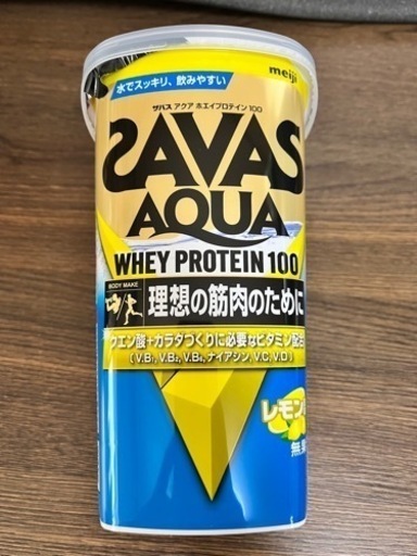 ザバス ホエイプロテイン１００ レモン風味　6個
