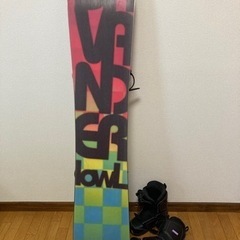 スノーボード一式　SAVANDERの画像