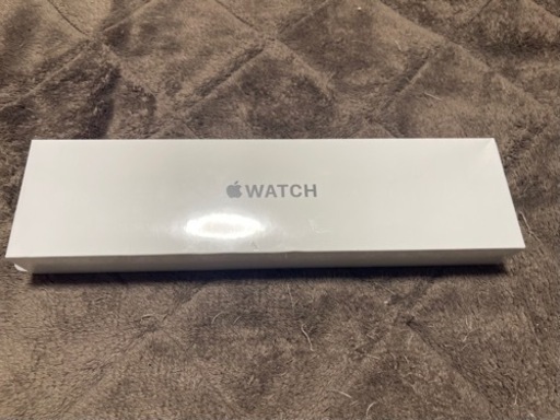 AppleWatch SE 44mm GPSモデルSilver Aluminum Case AbyssBlueSportBand 