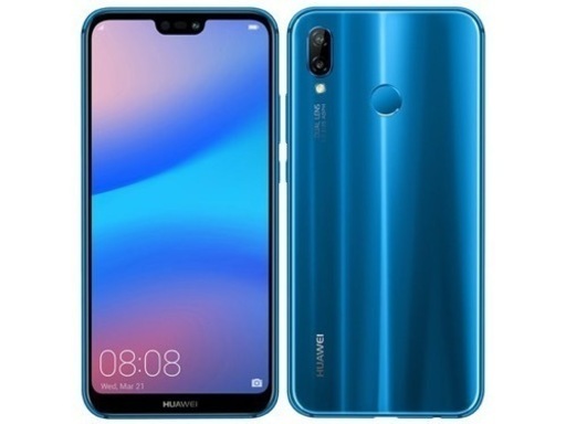 新品HUAWEI P20 lite SIMフリー クラインブルー