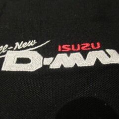 【新品】ISUZU　D-MAX　メンズ　半袖ポロシャツ　黒の画像