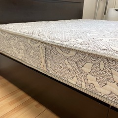 ダブルベッド　マットレス　シモンズの画像