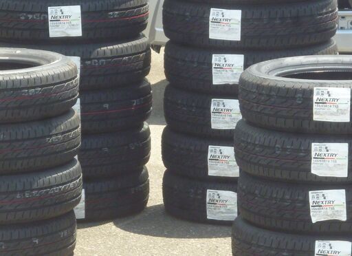 家でも買える！新品２０２５年製！軽自動車用！ブリジ〇トン製 ニューノ １５５／６５Ｒ１４　春のサマータイヤキャンペーン
