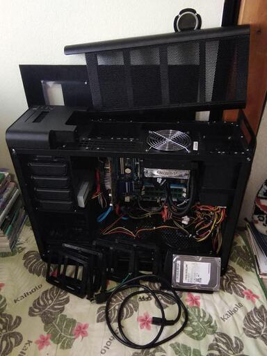 ❤️OS付き❤️最強ファン★煙突型フルタワー★ゲーミングpc作製用★電源付★美品