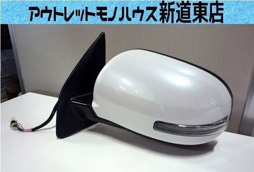 ジャンク品 三菱 アウトランダー ドアミラー 左 026919 ICHIKOH 8323 ホワイト系 カメラ無 中古 札幌市東区 新道東店