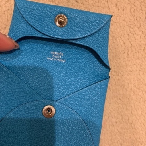 エルメス　バスティア　ターコイズブルー【未使用品】