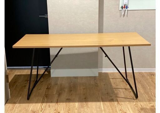 ★値下げ中★10台！MUJI/無印良品 折りたたみテーブル・幅１６０ｃｍ・オーク材★