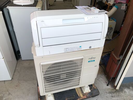 【動作保証あり】FUJITSU nocria 2017年 4.0kw 14畳用 ルームエアコン AS-X40G2【管理KR274】