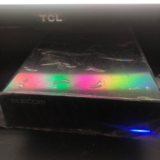 55インチ TCL テレビ  録画ハードディスク付きELECOM