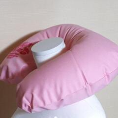 【新品 ・7枚】PIKO エアーピロー トラベル用 携帯 空気枕 ネックピロー　ピンクの画像