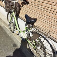 自転車（元々電動自転車）　ジャンク品