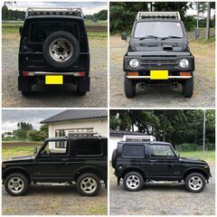 【車検たっぷり】JA11/ジムニー/ワイルドウィンド/タイベル交換済み/全塗装済み/社外マフラー/社外テール/ コミコミ価格の画像