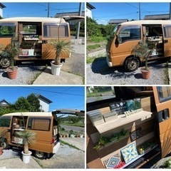 ⭐︎キッチンカー⭐︎車検R5.6/21迄⭐︎移動販売車⭐︎サンバー⭐︎の画像