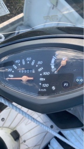 お話中　アドレスV 125Gフェルインジェクション走行距離訂正