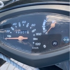 お話中　アドレスV 125Gフェルインジェクション走行距離訂正の画像