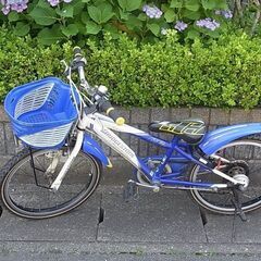 子供用自転車20インチ　ブリジストン青