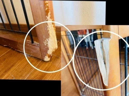 犬ケージ・柵・間仕切り【3個セット一部訳あり】リッチェル ペット用 木製3WAYサークル 6面90H ブラウン