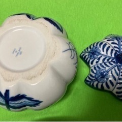 ケーキ焼き型◆セルクル2点★ケーキ作りの必需品！　輸入陶器　お菓子入れ◆粉ふるいの画像