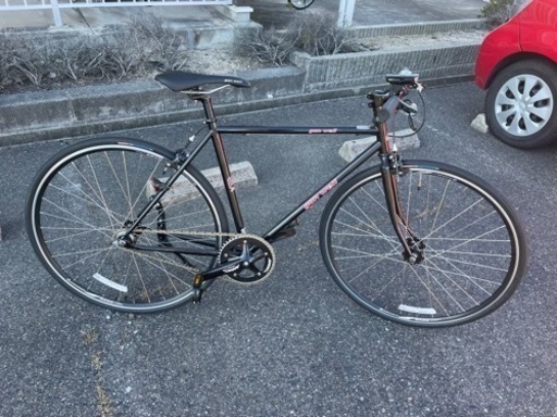 ピストバイク　ギアフリー　フレーム　490