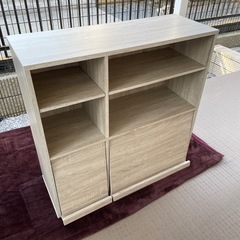 【中古・取りに来て】LOWYA 収納棚